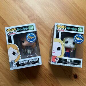 Rick and Morty Pop Figurines